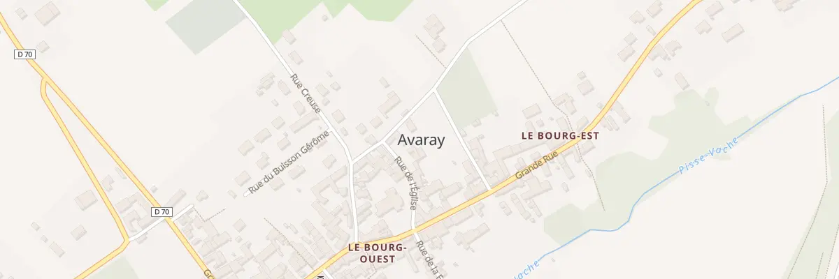 Plan du 30 Grande Rue à Avaray
