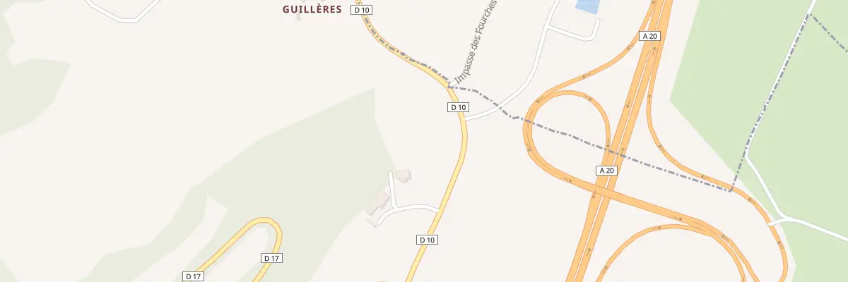 Plan du 5510F Combe-Cave - Labastide à Cœur de Causse