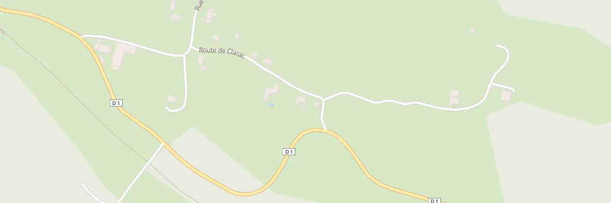 Plan du 5005F Clarac à Baulou