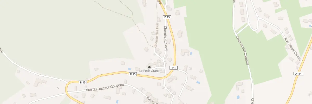 Plan du 7 Che du Pech Grand à Saint-Sozy