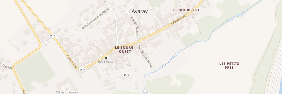 Plan du 45 Gr Grande Rue à Avaray
