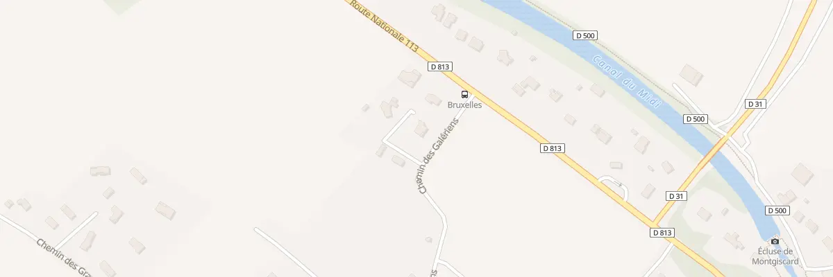 Plan du 33 Che des Galériens à Montgiscard