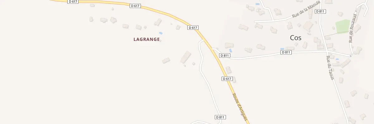 Plan du 5001 La Grange à Cos