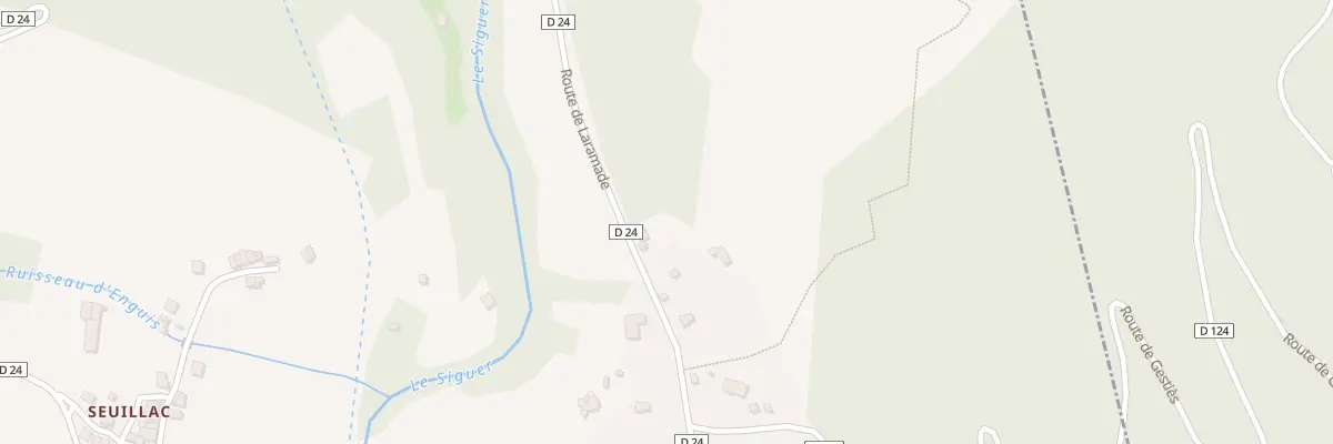 Plan du 172 Cardet à Siguer