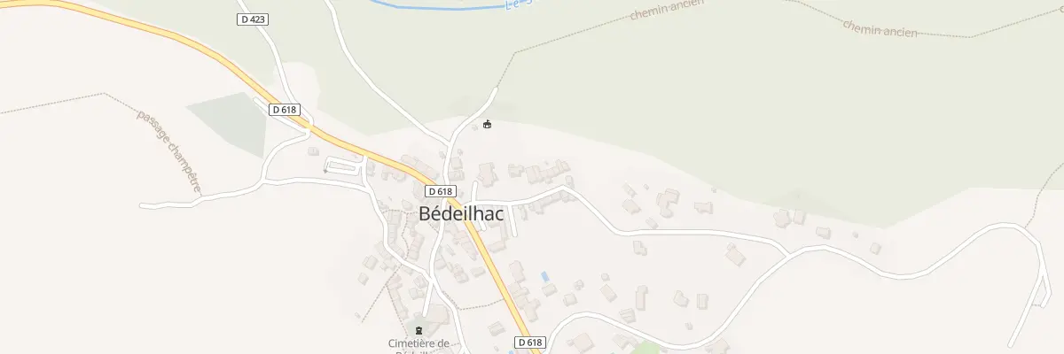Plan du 65 Petitou à Bédeilhac-et-Aynat