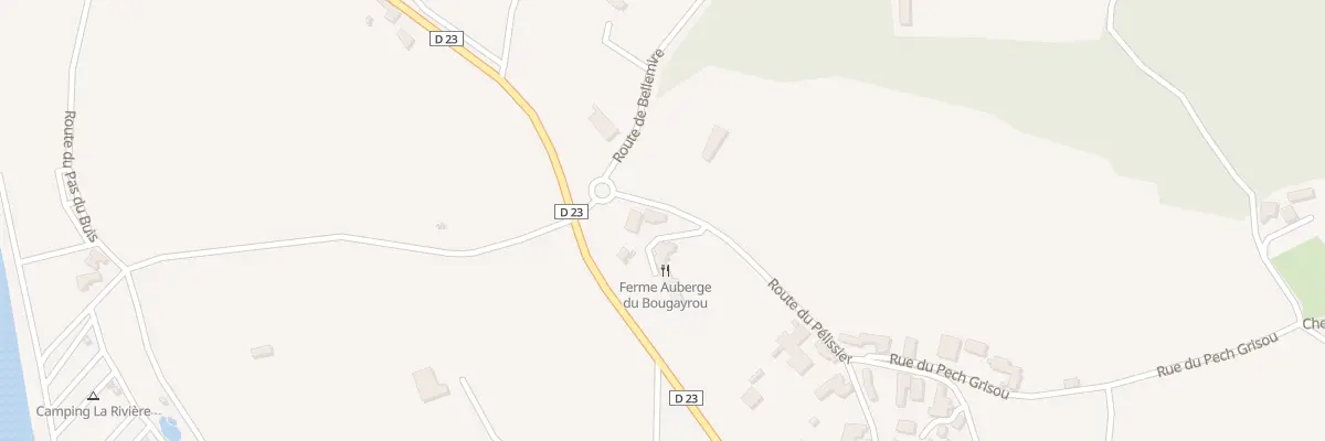 Plan du 5193 Le Bougayrou à Lacave