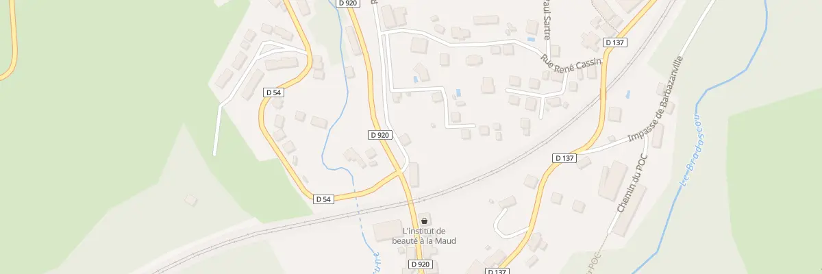 Plan du 4 Rte de la Besse à Uzerche