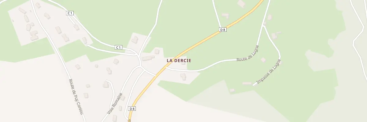Plan du 43 Rte De Logne à Jugeals-Nazareth