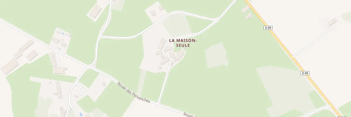 Plan du 1 La Maison Seule à Saint-Sébastien