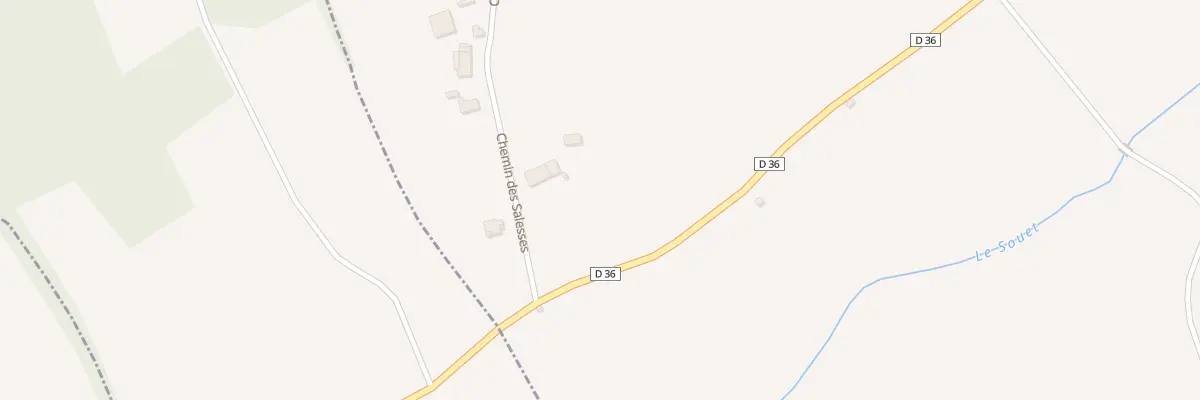 Plan du 1350 Rte de Bondigoux à Montvalen