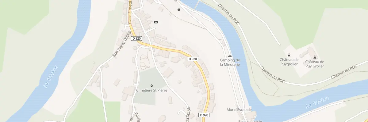 Plan du 12 Fg des Freres Noilhetas à Uzerche