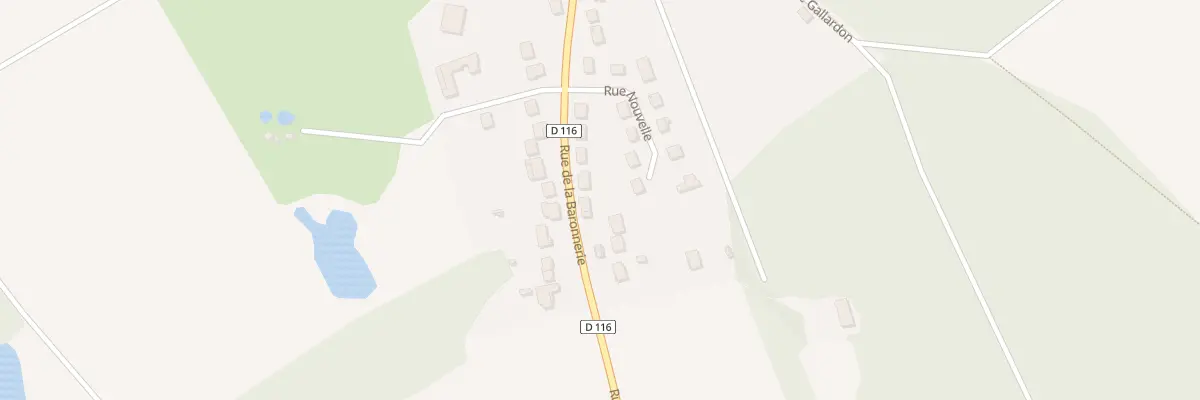 Plan du 21 Rue de la Baronnerie à Villiers-le-Morhier