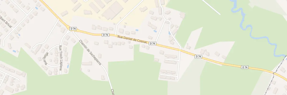 Plan du 108 Rue Daniel De Cosnac à Brive-la-Gaillarde