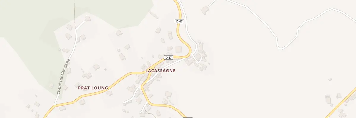 Plan du 12 Cami de Dijous à Ganac