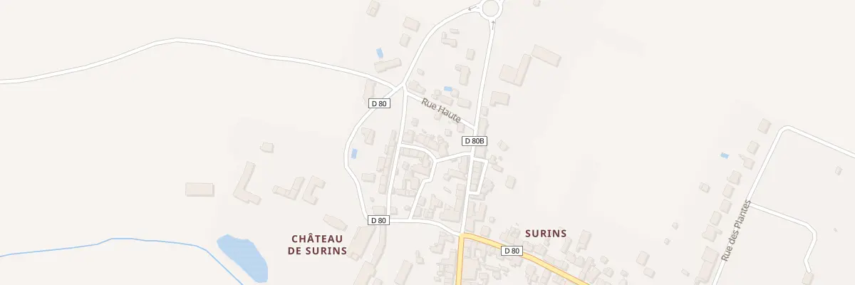 Plan du 12 Rue des Cours à Niherne