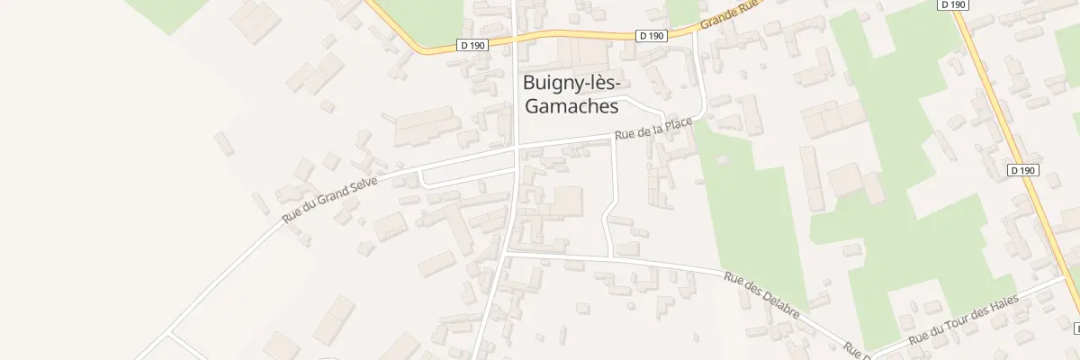 Plan du 5 Rue du Petit Selve à Buigny-lès-Gamaches