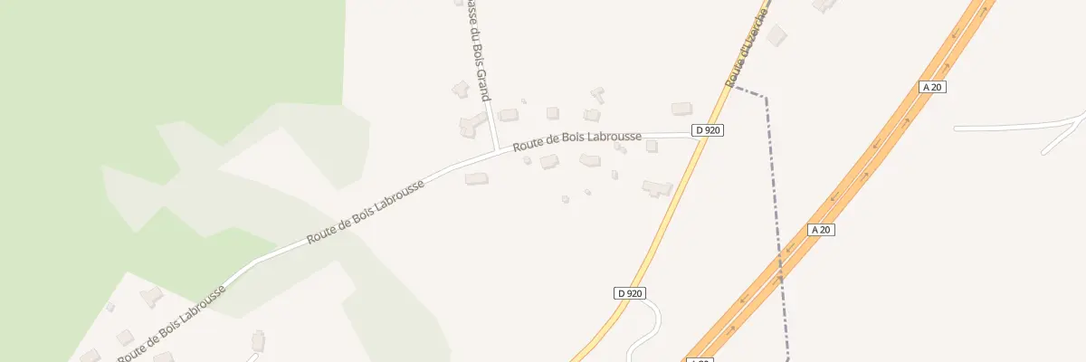 Plan du 5 Rte De Bois Labrousse à Sadroc