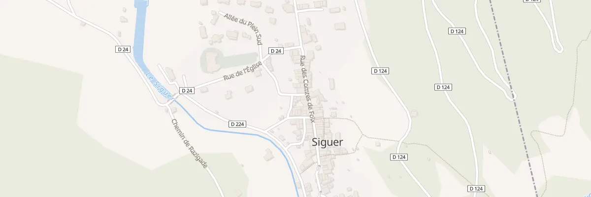 Plan du 89 Siguer à Siguer
