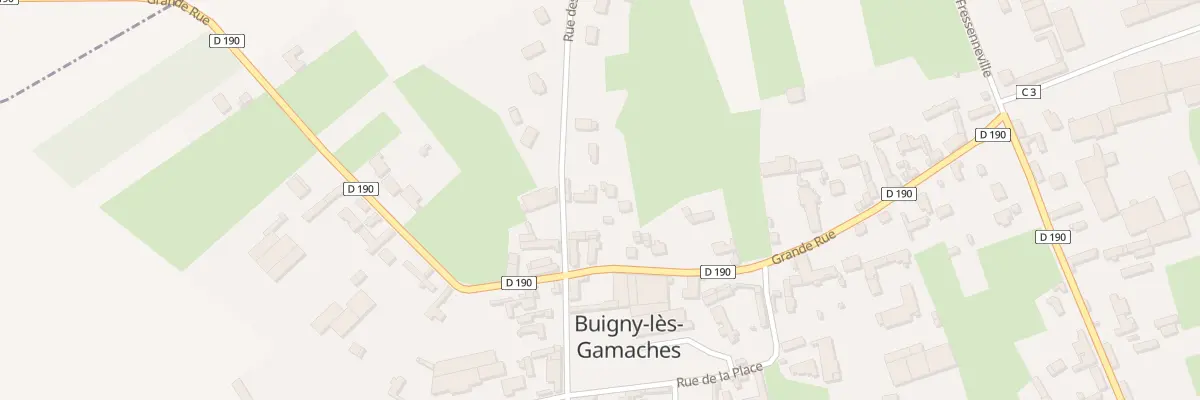 Plan du 4 Rue des Buttes à Buigny-lès-Gamaches