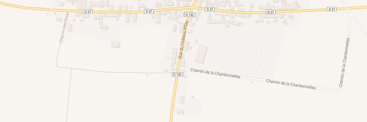 Plan du 5 Rue du Chateau d’Eau à Bazoches-en-Dunois