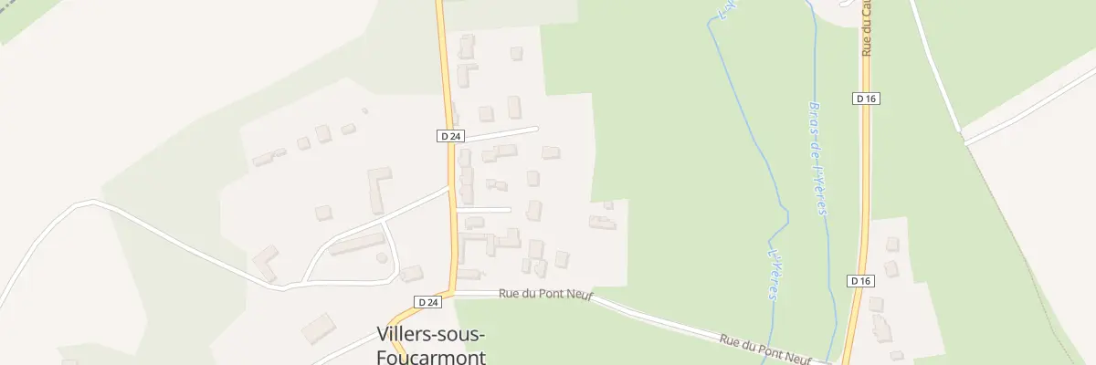 Plan du 14 Che des Hetres à Villers-sous-Foucarmont