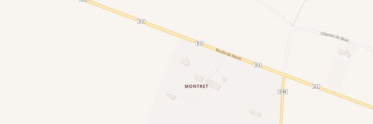 Plan du 35 Montret à Auzielle