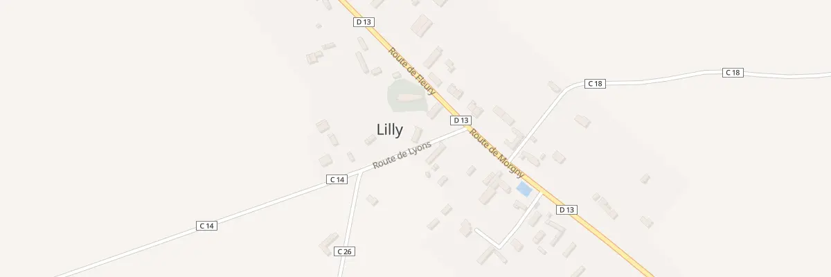 Plan du 11 Le Village à Lilly