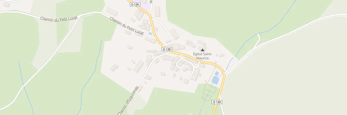Plan du 5024 Le Bourg à Moissannes