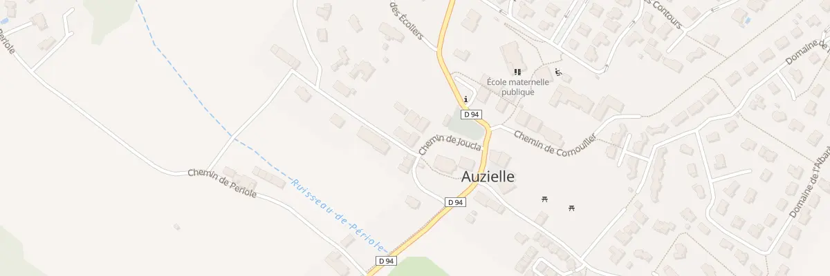 Plan du 5B Che de Joucla à Auzielle