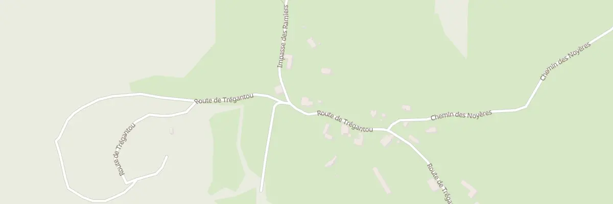 Plan du 5171 Tregantou à Saint Géry-Vers