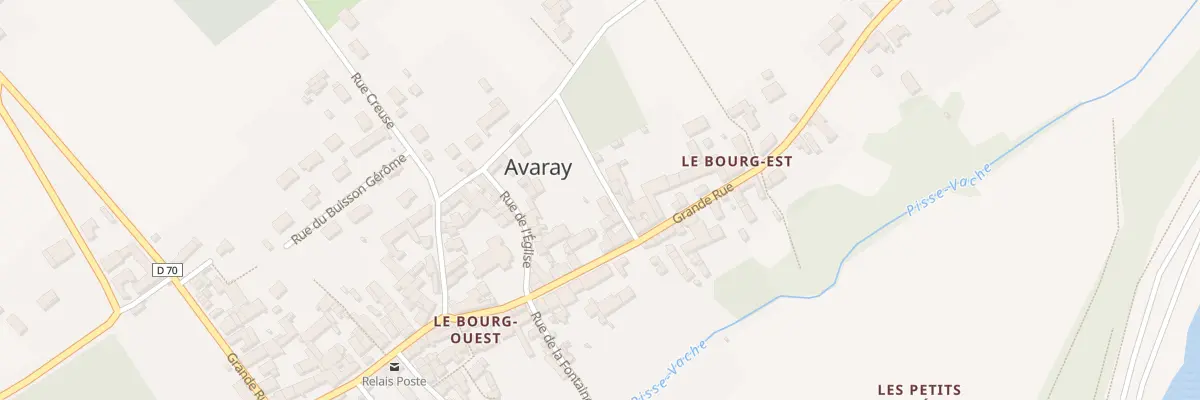 Plan du 24 Grande Rue à Avaray