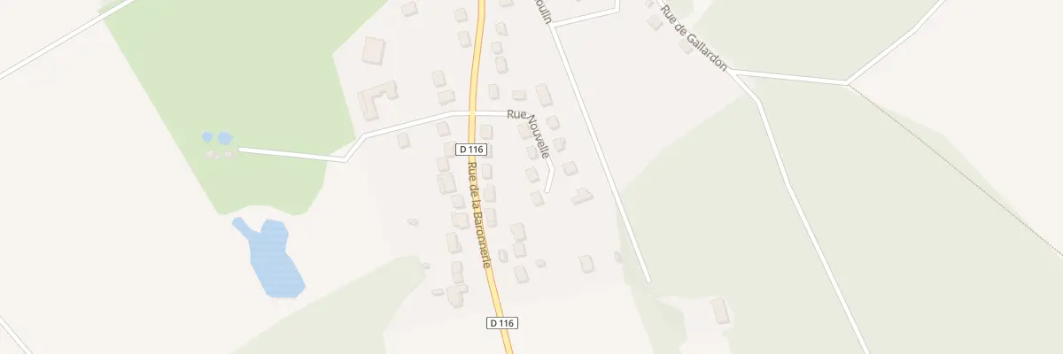 Plan du 6 Rue Nouvelle à Villiers-le-Morhier