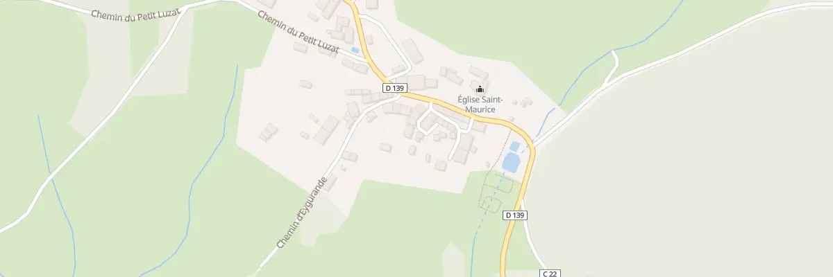 Plan du 5029 Le Bourg à Moissannes