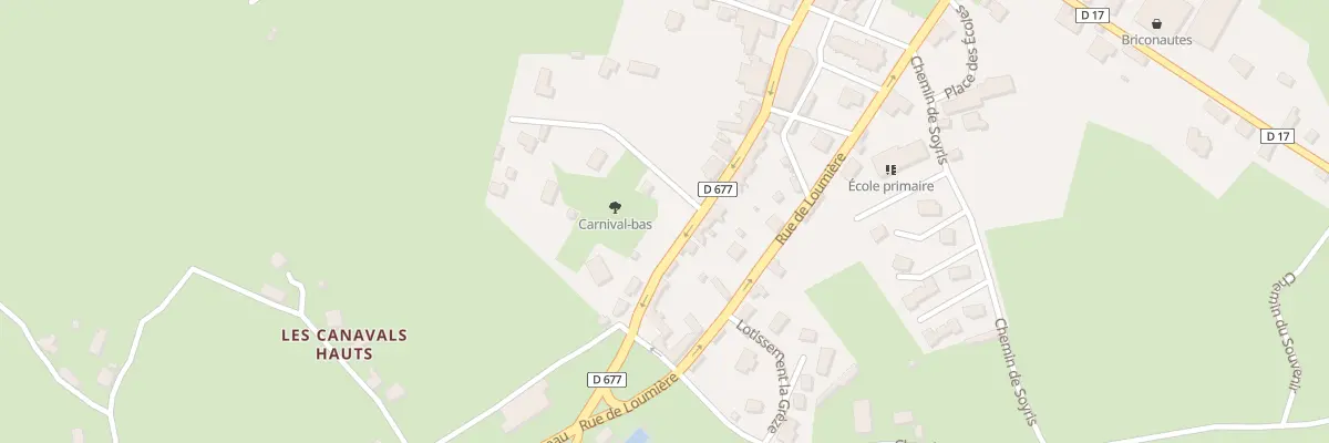 Plan du 60 Grande Rue du Causse à Cœur de Causse