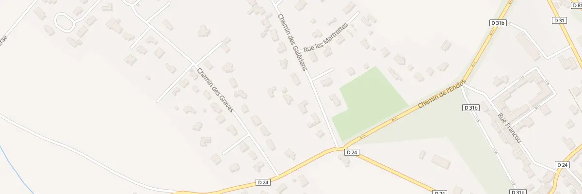 Plan du 5 Che des Galériens à Montgiscard
