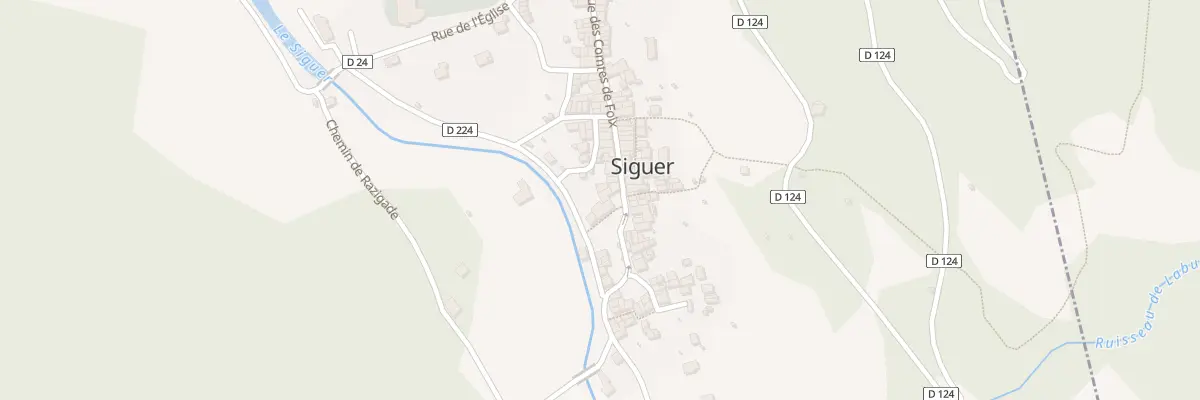 Plan du 66 Siguer à Siguer
