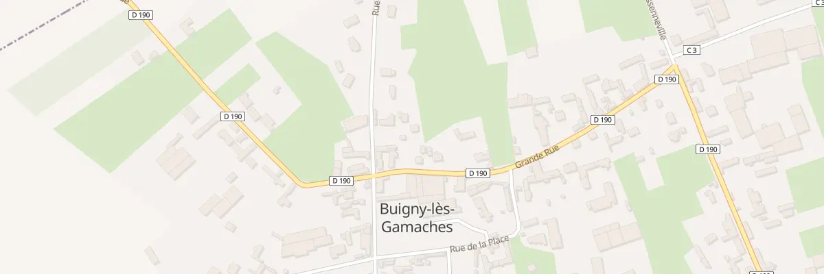 Plan du 6 Rue des Buttes à Buigny-lès-Gamaches