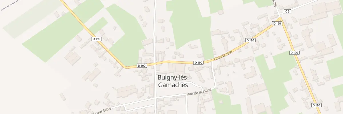 Plan du 22 Rue Grande Rue à Buigny-lès-Gamaches