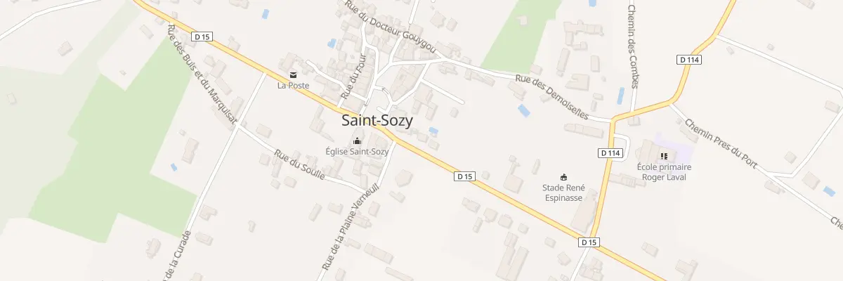 Plan du 24 Rue de l’Occitanie à Saint-Sozy