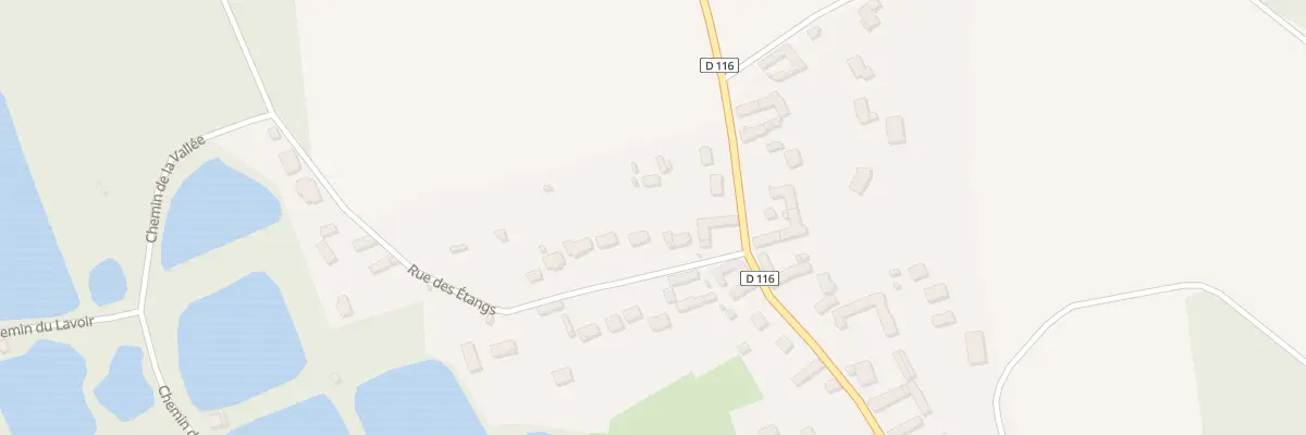 Plan du 4 Rue des Etangs à Villiers-le-Morhier