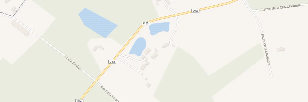 Plan du 2935 Rue de Chémery à Mur-de-Sologne