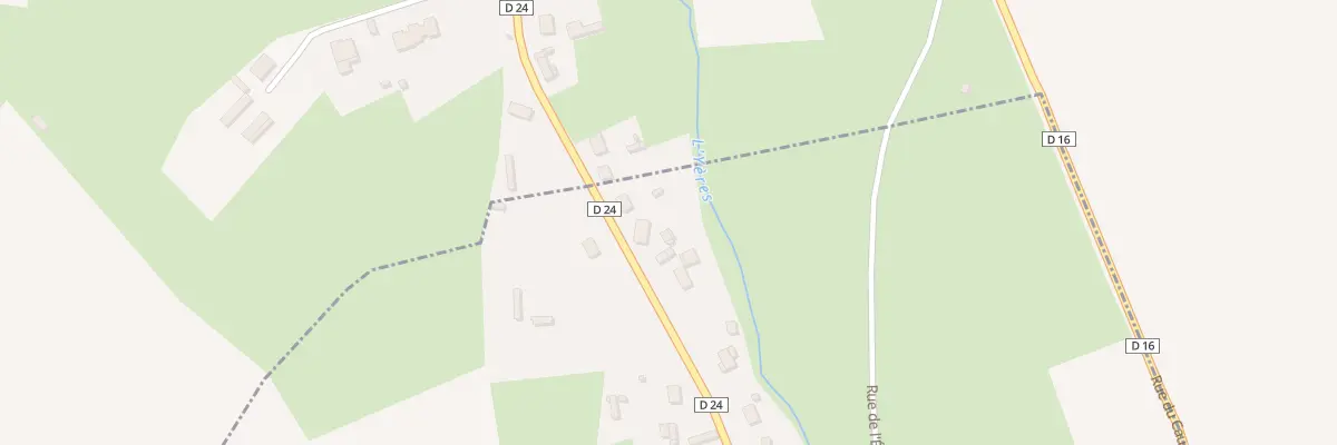 Plan du 3 Rue de la Source de l’Yeres à Aubermesnil-aux-Érables