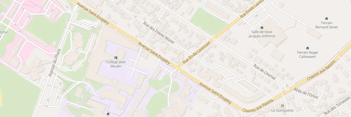 Plan du 154 Rue Emile Lavezzari à Berck