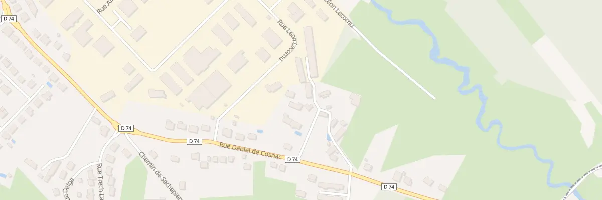 Plan du 79 Rue Daniel De Cosnac à Brive-la-Gaillarde