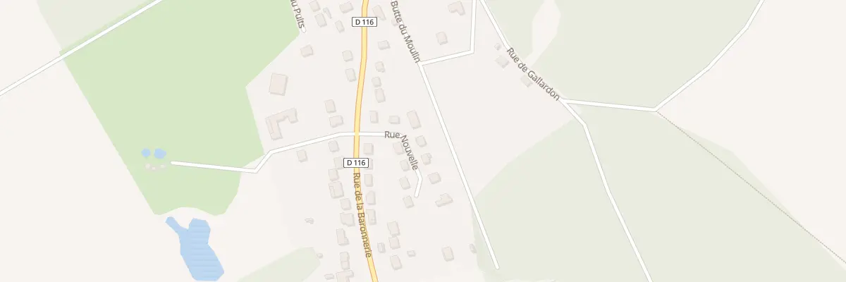Plan du 5 Rue Nouvelle à Villiers-le-Morhier