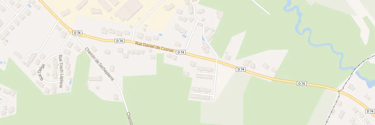 Plan du 112 Rue Daniel De Cosnac à Brive-la-Gaillarde