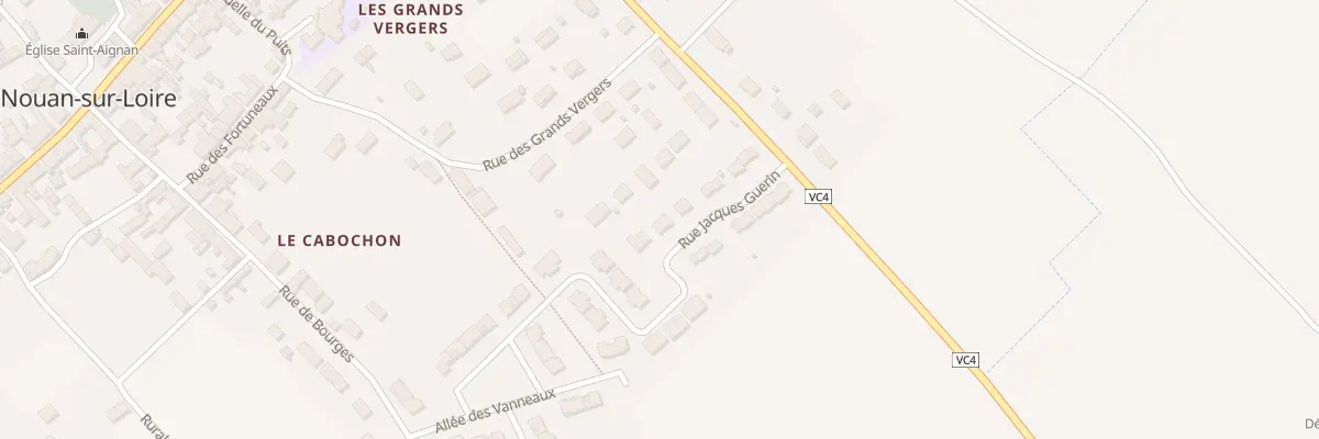 Plan du 10 Rue Jacques Guérin à Saint-Laurent-Nouan