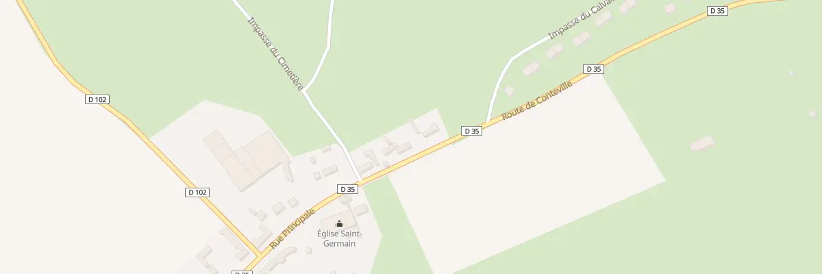 Plan du 761 Rue Principale à Beaussault