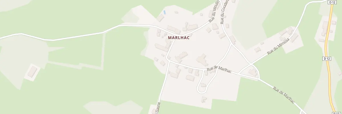 Plan du 18 Rue de Marlhac à Saint-Martin-Sainte-Catherine