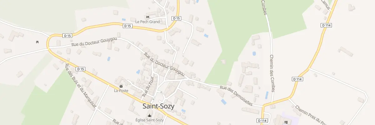 Plan du 11 Imp du Château à Saint-Sozy